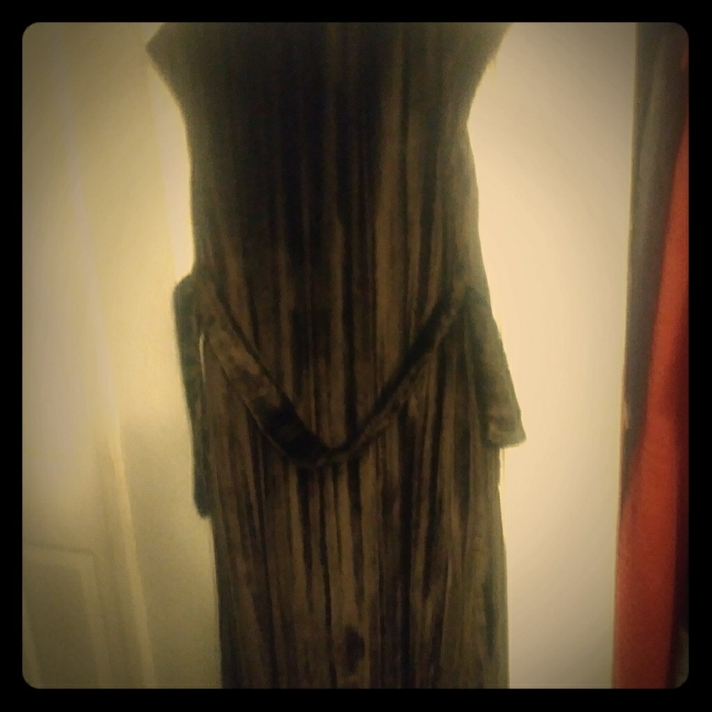 Fendi full length heirloom sleeveless mink coat.